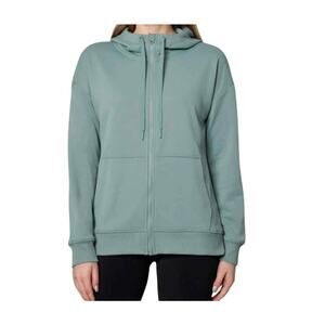 Mondetta Womans Green Performance Fullzip Hoodie  Small